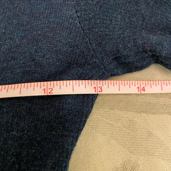 Bordeaux Anthropologie Short Sleeve Cinch Waist Lightweight Sweater Maxi S/P SP - Picture 10 of 16